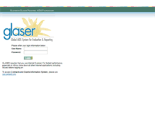 Tablet Screenshot of glaser.pedaids.org